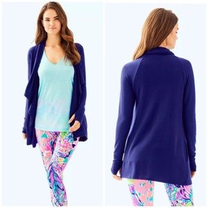 Lilly Pulitzer Luxletic Elyssa Wrap True Navy - L
